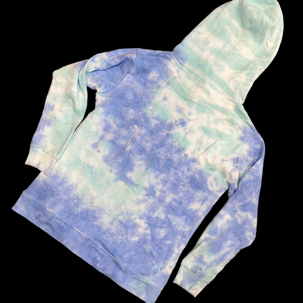 Victoria’s Secret PINK Hooded Sweatshirt Tie Dye Size XS - Picture 8 of 10